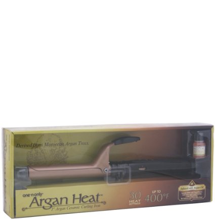One'n Only Argan Heat 1" Argan Ceramic Curling Iron