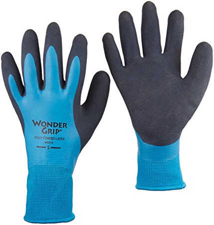 Wonder Grip 318 Rubber Full Coat Gloves, Small