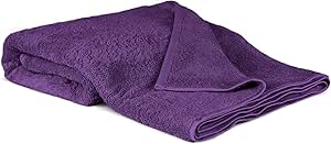 Chakir Turkish Linens 100% Cotton Premium Turkish Towels for Bathroom | 40'' x 80'' (1-Piece Oversized Bath Sheet, Eggplant)