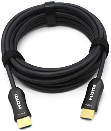 MavisLink HDMI Fiber Optic Cable 3FT 4K 60Hz HDMI2.0b 18Gbps HDR10 ARC HDCP2.2 Slim Flexible for HDTV, Game Console, 4k Projector, Home Theatre