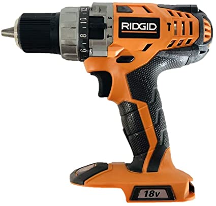 Ridgid 18 Volt Hammer Drill/Driver, Bare Tool - R8611504, (Bulk Packaged, Non-Retail Packaging)