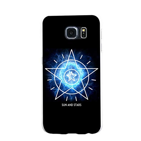 EUNOMIA Sun Star Magic Phone Case Cover for iPhone 5 6 7 Plus SamEUNOMIA Sung S6 S7 Edge Note 5 - 1# for SamEUNOMIA Sung Galaxy S4