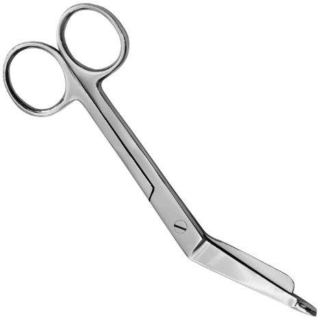 Nursing Bandage Scissors 100% Ice Tempered Stainless Steel, Perfect for Surgeries, Medical Care and Home Nursing by Utopia Care