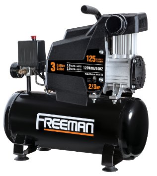 Freeman Pneumatics TA3GCOMP 3 gal Oil Free Compressor