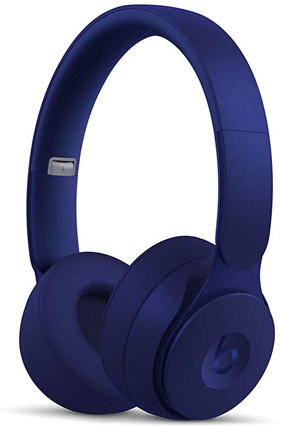 Beats Solo Pro Wireless Noise Cancelling On-Ear Headphones - More Matte Collection - Dark Blue
