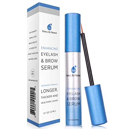 Natural Eyelash Growth Serum and Brow Enhancer to Grow Thicker, Longer Lashes for Long, Luscious Lashes and Eyebrows[3ml]