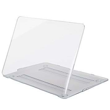 Mosiso Crystal Plastic Hard Case Cover for MacBook Air 11 Inch (Models: A1370 and A1465), Clear