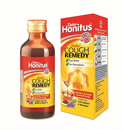 Dabur Honitus Herbal Syrup (used for cough) 100mL