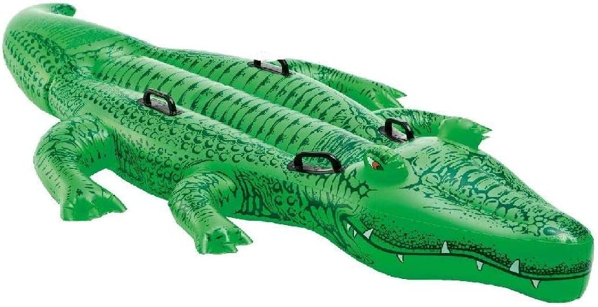 Intex - 58562NP - Bouée Grand Crocodile A Chevaucher