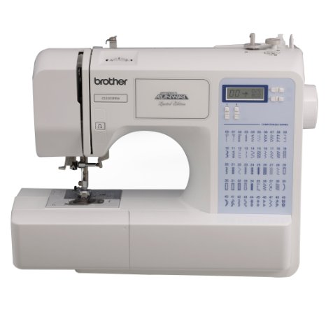 Brother Project Runway CS5055PRW Electric Sewing Machine - 50 Built-In Stitches - Automatic Threading