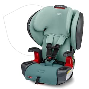 Britax Grow with You ClickTight Plus Harness-2-Booster Car Seat, 2-in-1 High Back Booster, SafeWash Cover, Green Ombre