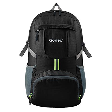 Gonex Ultra Lightweight Packable Backpack Hiking Daypack Handy Foldable Camping Outdoor Travel Cycling School Backpacking 20L 30L 35L Many Color Selection