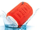 Jarv Big Shot Water Resistant Rugged Bluetooth Speaker with FM radio - Orange