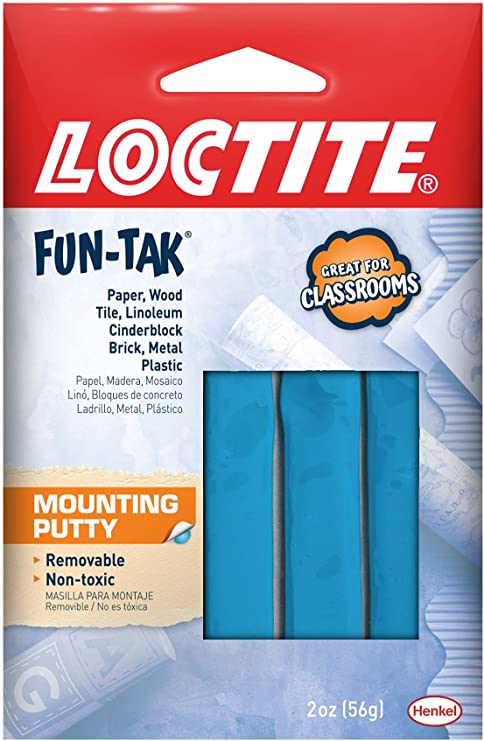 Loctite Fun-Tak Mounting Putty, 2 oz