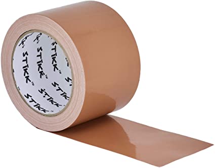 3" x 25 yd 7.5 Mil Thick Tan Duct Tape PE Coated Weather Resistant (2.83 in 72MM)