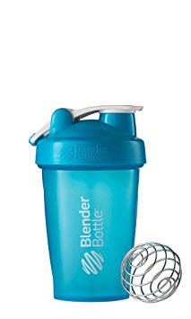 BlenderBottle Classic Loop Top Shaker Bottle, Aqua/Aqua, 20-Ounce