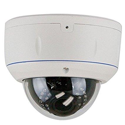 GW Security Inc GW-807H-VD 1/3-Inch Color Sony CMOS Surveillance Security Camera 1000 TV Lines, 2.8 to 12mm Lens, 30 Pieces Infrared LED and 65-Feet IR Distance