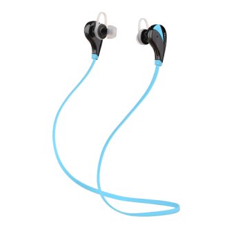 Intcrown S520 Bluetooth Headphones Wireless Sports Earbuds for Running,In-Ear,Built in Mic,Compatiable with iPhone 6,6 Plus,5,5S and Android Smartphones (Blue)