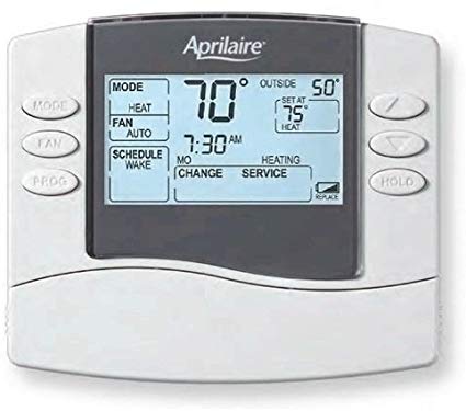 Aprilaire 8465 5/2 or 5/1/1 Day Programmable Thermostat