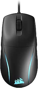 Corsair M75 Wired RGB Lightweight FPS Gaming Mouse – 26,000 DPI – Swappable Side Buttons – PC – Black