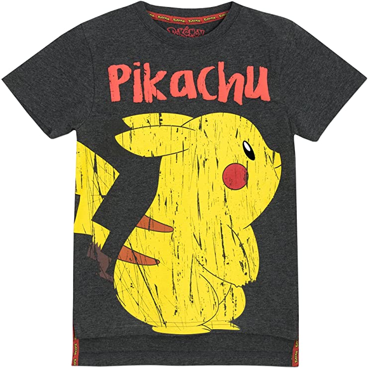 Pokemon Boys' Pikachu T-Shirt