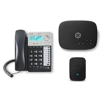 Ooma Home Office Internet Home Phone Service Bundle with Concierge 24/7 support. Perfect remote work setup. Includes unltd North America calling, 2 lines, 3-way conferencing, call blocking, mobile app