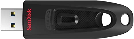 SanDisk 256GB Ultra USB 3.0 Flash Drive - Black - SDCZ48-256G-U46