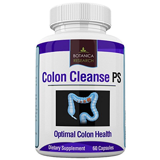 Botanica Herbal Colon Cleanse, Bowel Care Formula with Digestion System Support Supplement For Detox Intestinal Cleansing with Premium Herbs For Women and Men - 60 Capsule Pills