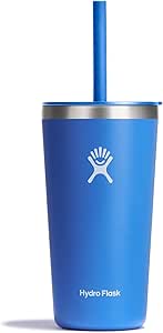 Hydro Flask Travel Tumbler Stainless Steel Insulated Cup with Lid and Straw for Cold Water and Drinks for Sports, School, Work, Car, Travel and Weekends