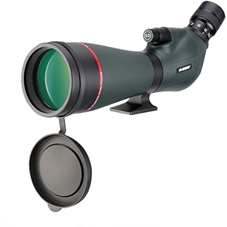 SVBONY SV406P Spotting Scope HD Dual Focus ED Glass 20-60x80mm Long Range Scope Waterproof for Hunting Target Shooting Bird Watching Wildlife Viewing