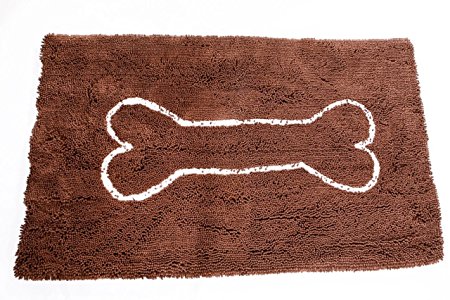 Soggy Doggy Productions Soggy Doggy Pet Door Mat, Dark Chocolate