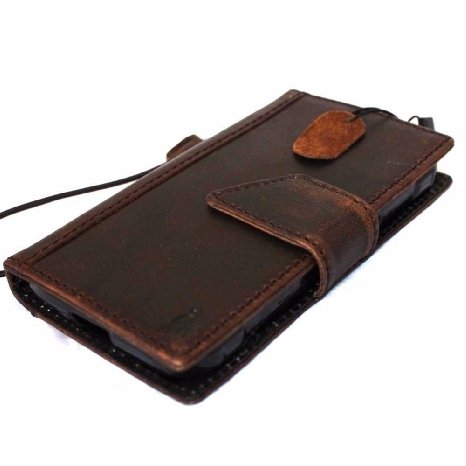 Genuine Italian Leather Case for Iphone 6 Book 4.7 Inch Wallet Handmade S Luxury Handtec
