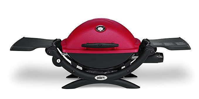 Weber Q 1200 Propane Gas Grill Red