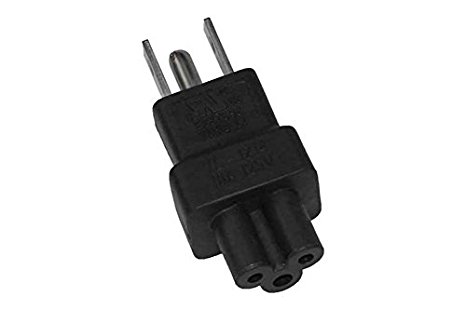 SF Cable IEC C5 to USA NEMA 5-15P Power plug adapter
