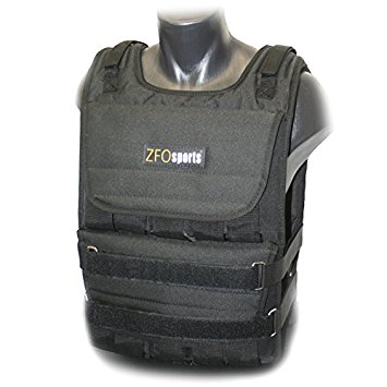 ZFOsports® - 80LBS ADJUSTABLE WEIGHTED VEST