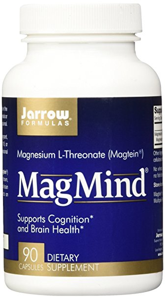 Jarrow Formulas Magmind Nutritional Supplement, 180 Count