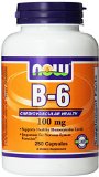 NOW Foods Vitamin B-6 250 Capsules  100mg