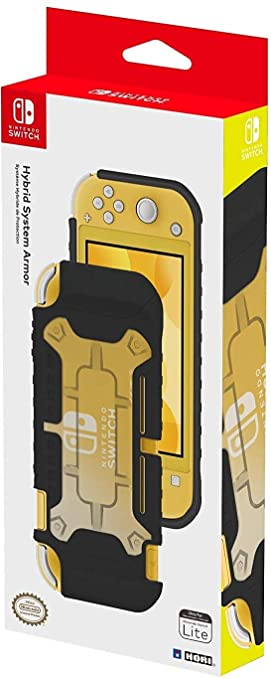 Nintendo Switch Lite Hybrid System Armor (Black) - Officially Licensed by Nintendo