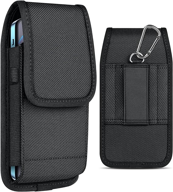 ykooe Mobile Pouch Phone Holster for iPhone 14 13 12 11 15 Pro Max XS Max XR 8 7 6 Plus Samsung Google, (XL)