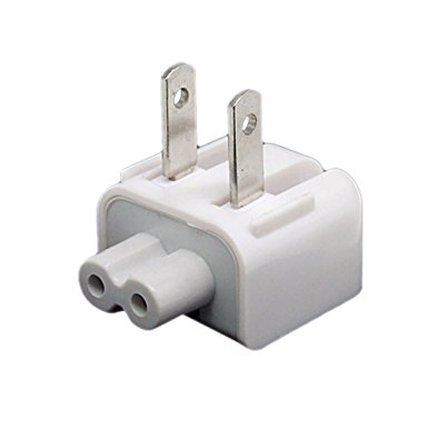 WALI AC Power Adapter US Wall Plug Duck Head for Apple Mac Ibook/iPhone/IPod