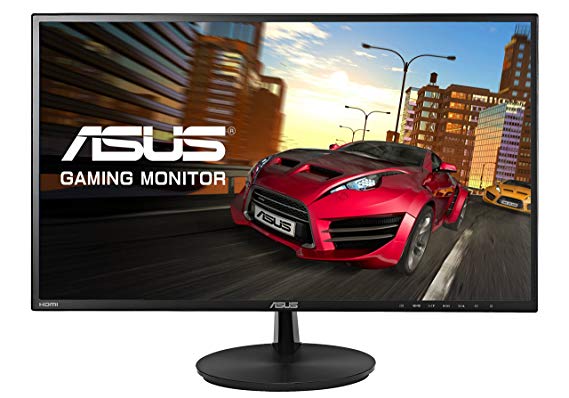 ASUS VN247H 23.6-inch Widescreen LED Multimedia Monitor (1920 x 1080, 1 ms, 2x HDMI, VGA, Full HD 1080p, Super Narrow Frame)