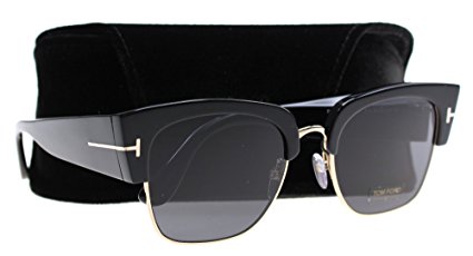 Sunglasses Tom Ford DAKOTA-02 TF 554 FT0554 01A shiny black / smoke