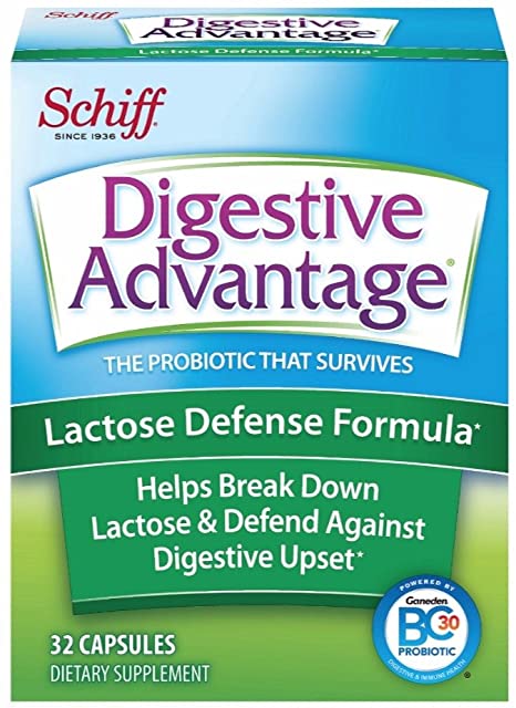 Digestive Advantage Lactose Defense Formula, 32 Capsules