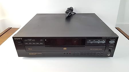 Sony CDP-C435 5-Disc CD Changer (Black)