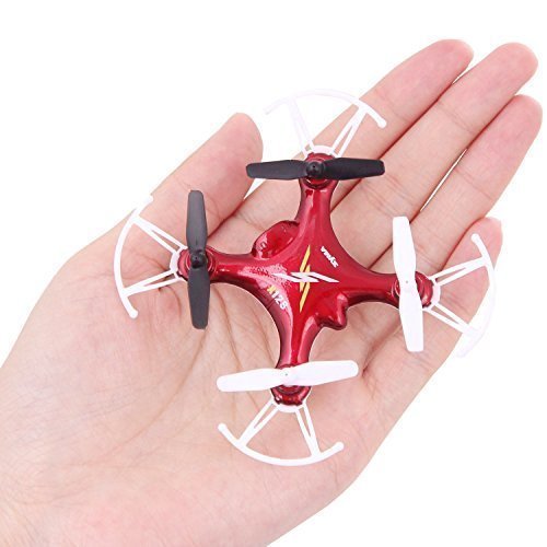 HOBBYTIGER Syma Mini Flying Quadcopter Best Nano Radio Controlled Drones for Beginner and Kids RTF Rc Helicopter