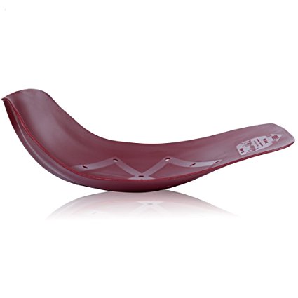 RelaxoBak Original Orthopedic Comfort Seat – Firm but Flexible Support Distributes Weight Evenly to Relieve Tailbone(Coccyx)/Spine Pressure and Back Support for Proper Posture & Alignment (Burgundy)