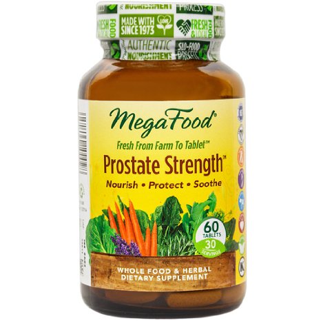 MegaFood - Prostate Strength, Supports Healthy Prostate Function, 60 Tablets