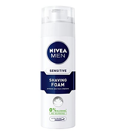 Nivea Men Sensitive Shaving Foam, 200ml