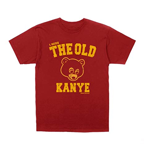 Kanye West I Miss The Old Kanye College Dropout T-Shirt   Hip-Hop Stickers