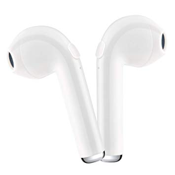 Wireless Earbuds Bluetooth Headphones Sweatproof Sports with Headset Charging Case Mini Size HD Stereo in-Ear Noise Canceling Earphones with Mic for Phone iOS Android Smart Phone-ir